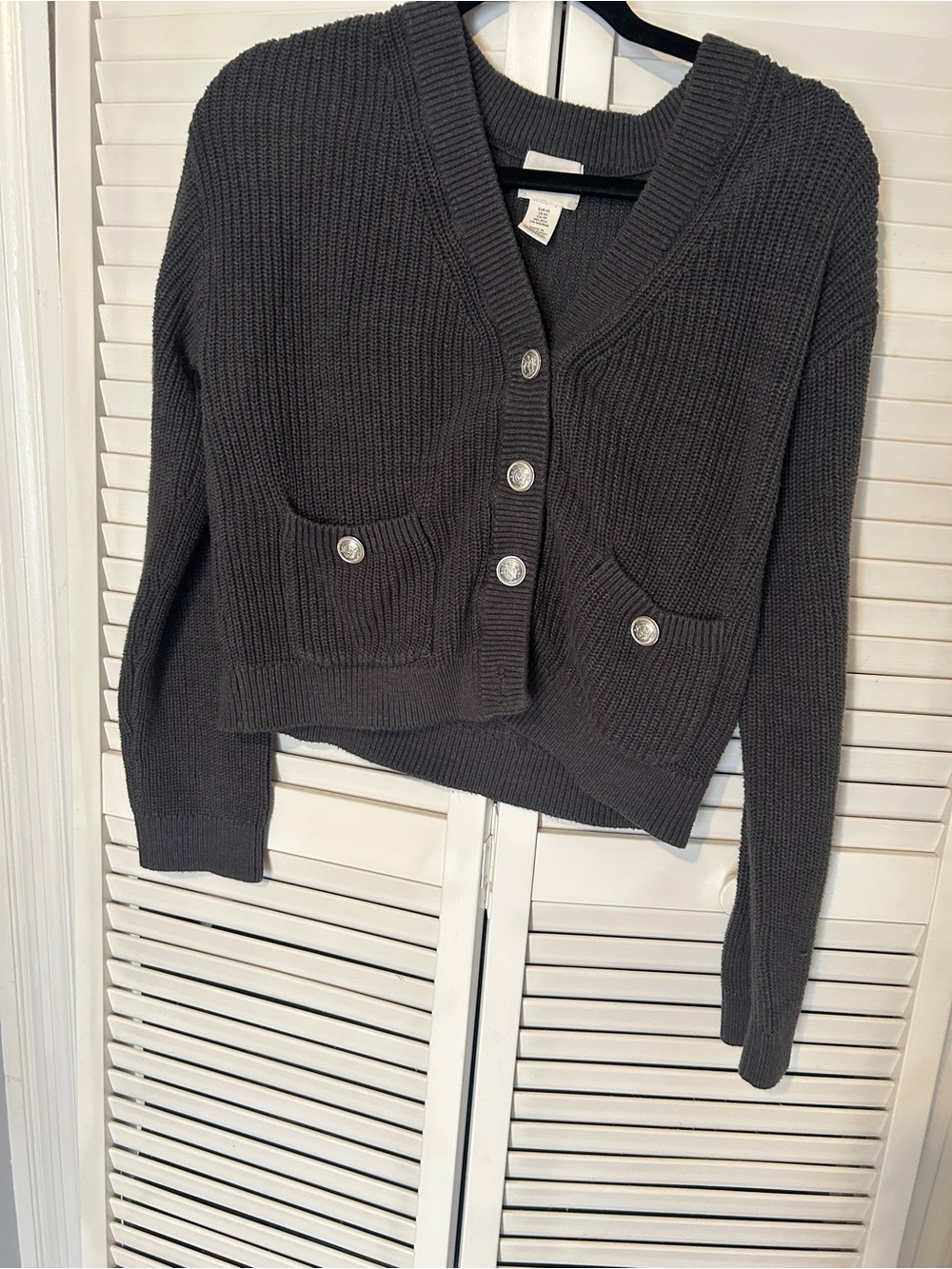 H&M Gray Cardigan